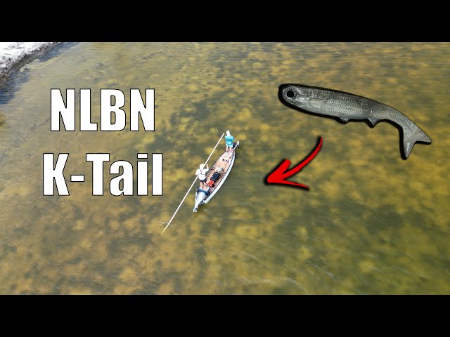 Fishing NEW NLBN K-Tail on Florida Flats from the Gheenoe 