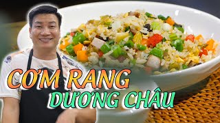 CƠM RANG DƯƠNG CHÂU - làm 1 chảo là đủ chất cho cả nhà | Cùng Cháu Vào Bếp