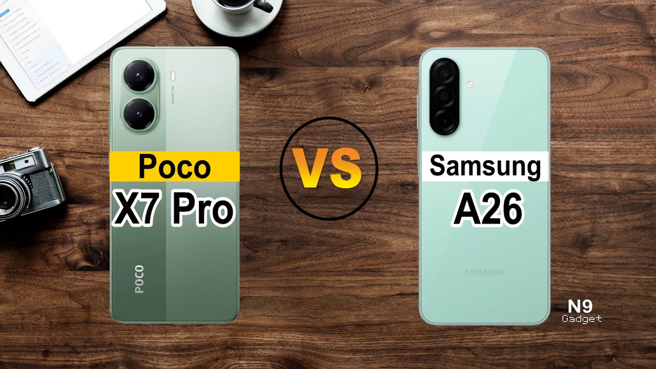 📱 Poco X7 Pro VS Samsung A26 🔥 Full Comparison ⚡ Which one?🔥 - YouTube