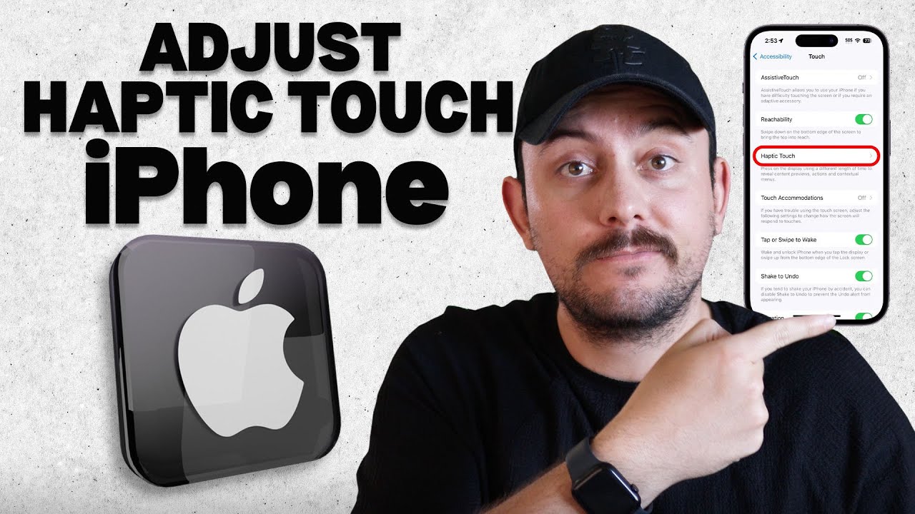How to Adjust Haptic Touch Sensitivity on iPhone (Change Touch Speed ...