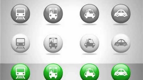 Transportation Icons for PowerPoint