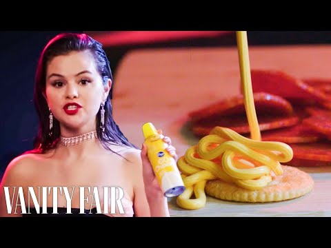 Selena Gomez Makes a Late Night Snack | Party Tricks | Vanity Fair