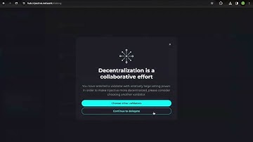 HOW TO SEAMLESSLY STAKE $INJ USING INJECTIVE HUB