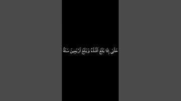 كرومات قرآن شاشة سوداء■القارئ:أحمد العجمي●ووصينا الإنسان بوالديه احسانا...