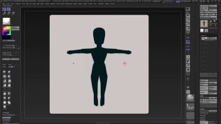 Famous ZBrush Tip : Drawing outlines and then extracting geometry : PART 1. Wealth