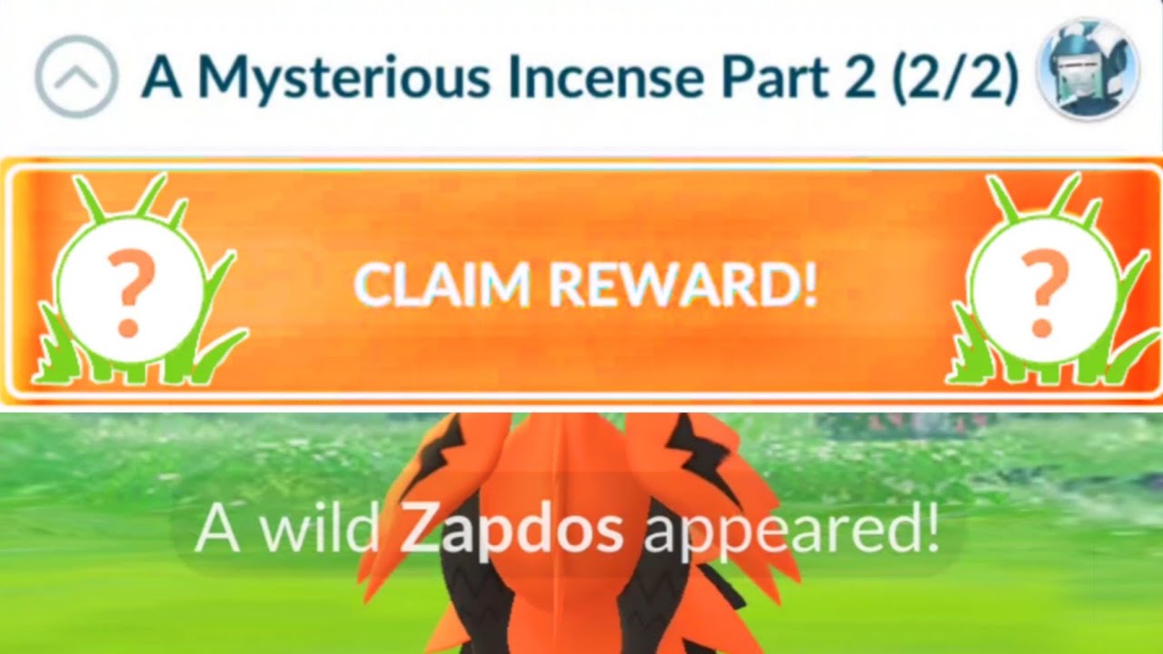 Speedruning "A Mysterious Incense" special research pokemon go. YouTube