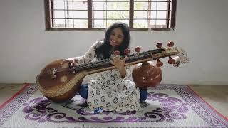 Oru Kathilola (Vettam) | Veena Cover by Haritha screenshot 2