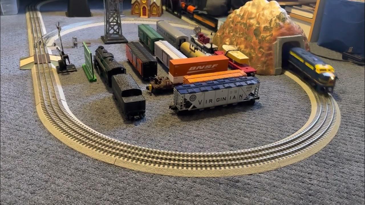 Updated my O gauge Fast Track layout YouTube