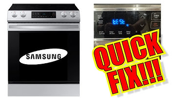 Samsung NE63T8111SS/AA Oven Demo Mode Error Message and Quick Fix to Turn Off