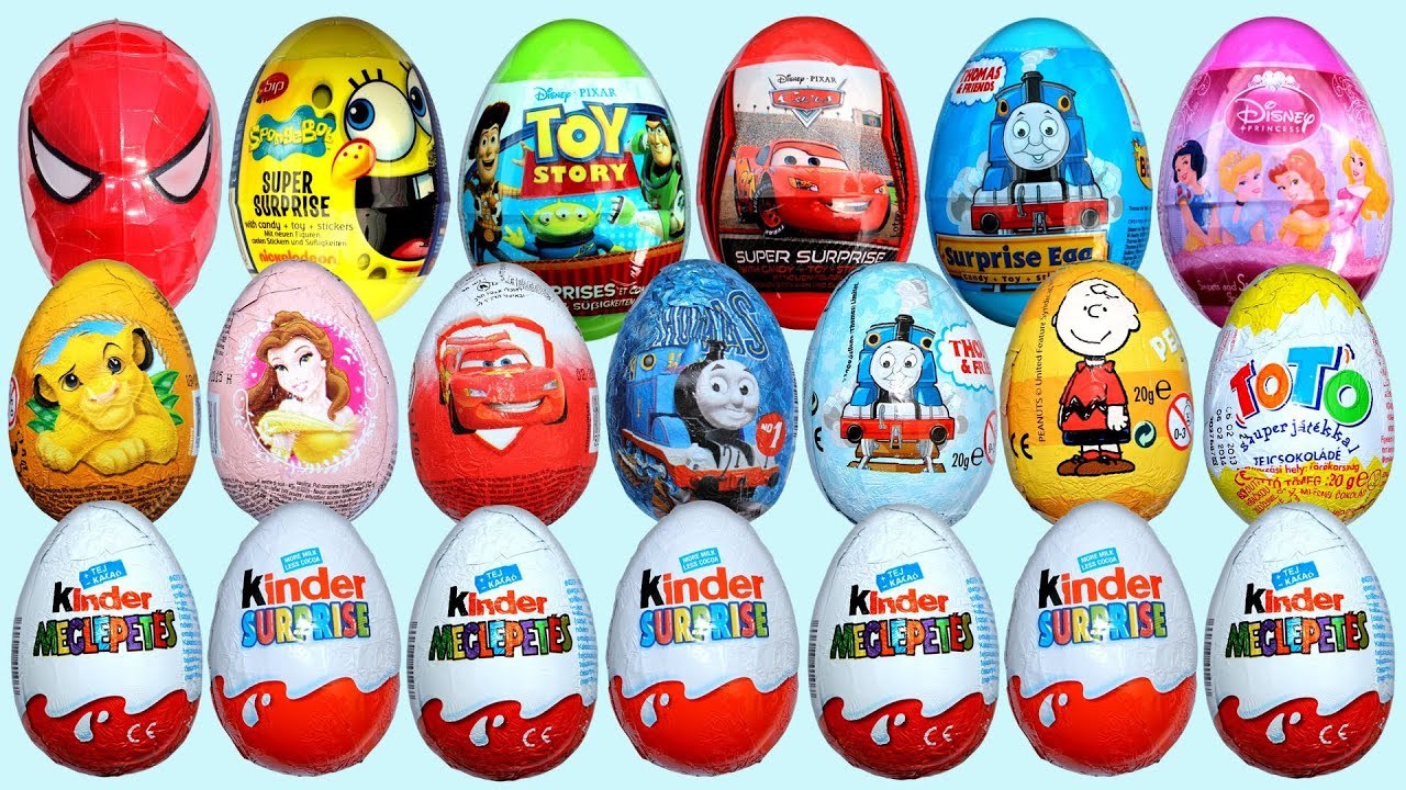 Kinder Surprise Eggs Disney