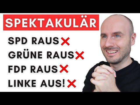 Hammer Umfrage: Nur noch 3 Parteien in Sachsen-Anhalt!