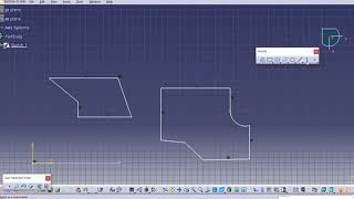Create a First Sketch in CATIA I Line Tool Vs Profile Tool