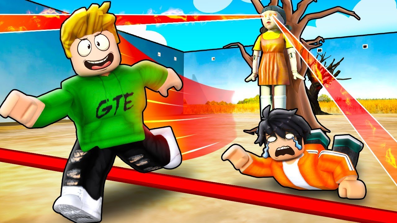 We played NEW Squid MiniGames In Roblox 😍