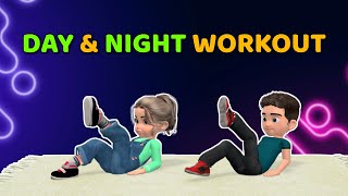 HOME EXERCISE TO GROW STRONGER: DAY &amp; NIGHT KIDS WORKOUT