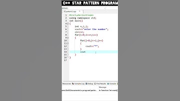 c++ program to print a star pattern#shortsvideo #cprogramming #coder #python #java #c++ #coderX