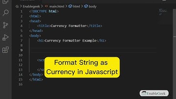 Format String as Currency || JavaScript Tutorial || Javascript Tricks
