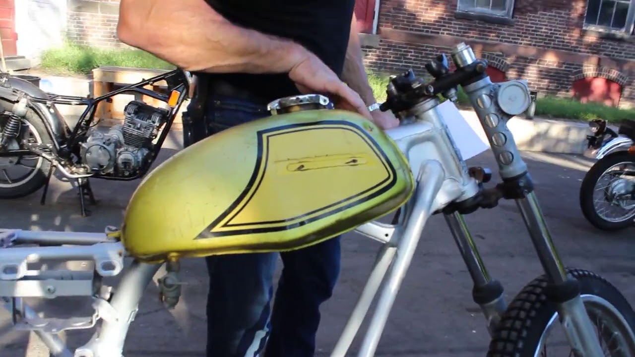 1972 Honda SL350 Frame For Parts or Restoration - YouTube