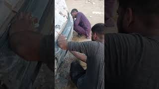 Honda civic x bumper painting process in PAKISTAN#painting#paintjob #paintwork #paintshop#paintless