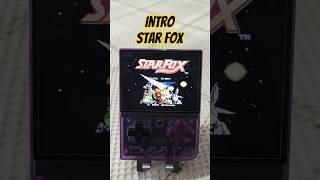 Intro Star Fox #shorts #starfox #snes #nintendo #game #gaming #retro #intro #gameplay #jogos #super