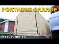 Harbor Freight Portable Garage Review 10 x 17