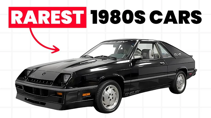 10 Forgotten Rare Cars From The 1980s No One Talks About Today!