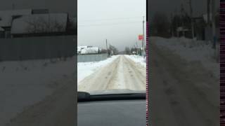 Не чистят дороги от снега Деревня Губино, ул. Лесная Воскресенский район ПОдмосковье(, 2017-02-21T17:37:29.000Z)