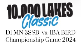 D1 MN 3SSB vs. IBA BIRD 13U: 10K Lakes Classic Championship Game 2024