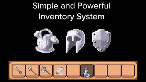 Unity Inventory Tutorial