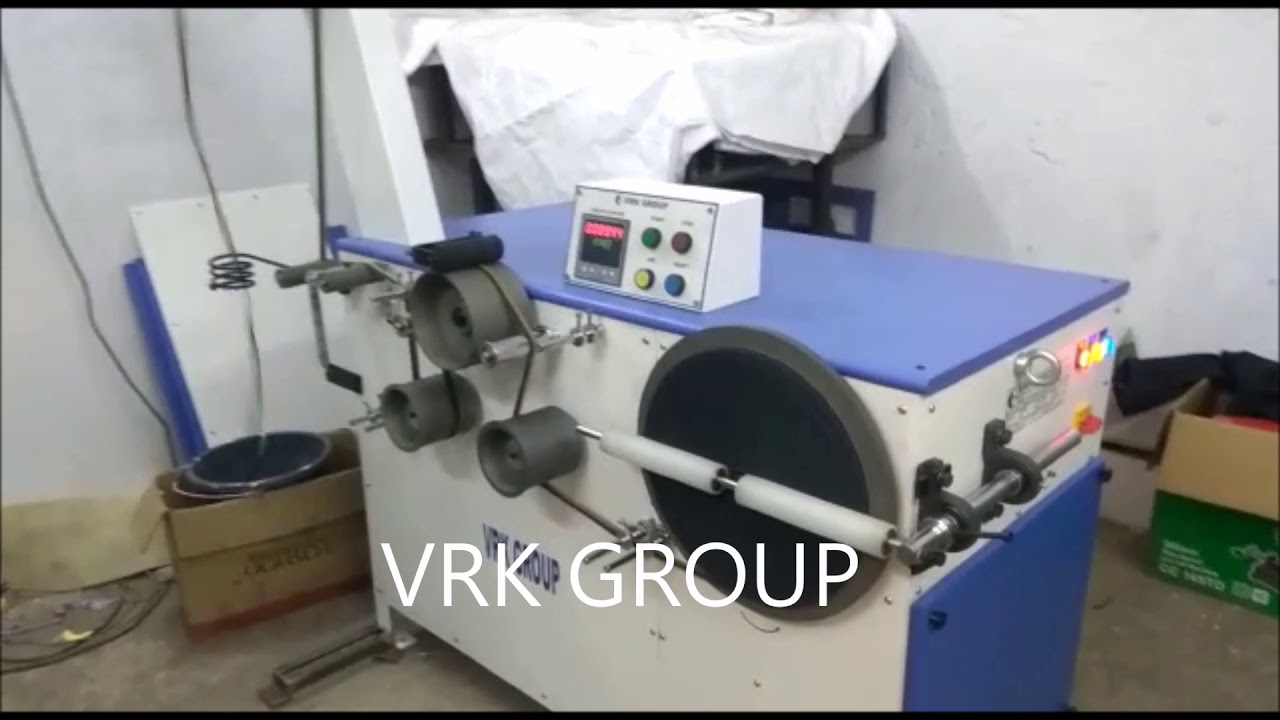 Measuring and Roll Winding Machine - YouTube