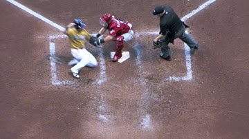 CIN@MIL: Schebler, Phillips nab Gennett at the plate