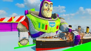 Ships vs Buzz Lightyear | Teardown