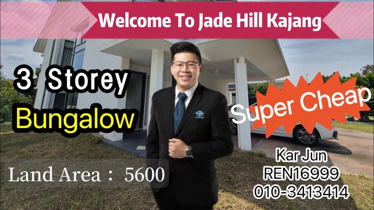 屋主Offer Jade HillKajang 超便宜的3层Bungalow YouTube