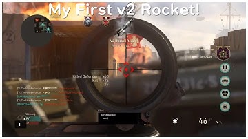 My First v2 Rocket On COD WW2! - Call of Duty WW2