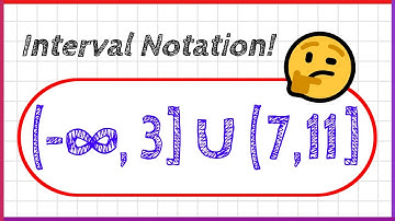 What Is Interval Notation? (Interval Notation for Inequalities and Number Lines)
