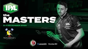 IPA Masters I McGoldricks I Final Day I 2nd Table 9