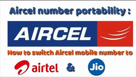 How to change from Aircel to other network?- Detailed Explanation in assamese  |