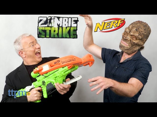 Nerf Zombie Strike Dreadbolt from Hasbro - YouTube