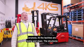 4KS Forklift Training Operator Testimonials | David by 4KS Forklift Training Ltd 433 views 2 years ago 42 seconds