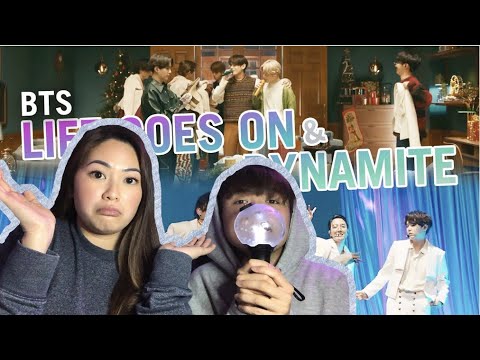 Non-Kpop Fan Reacts To Life Goes On And Dynamite By Bts L The Late Late Show With James Corden