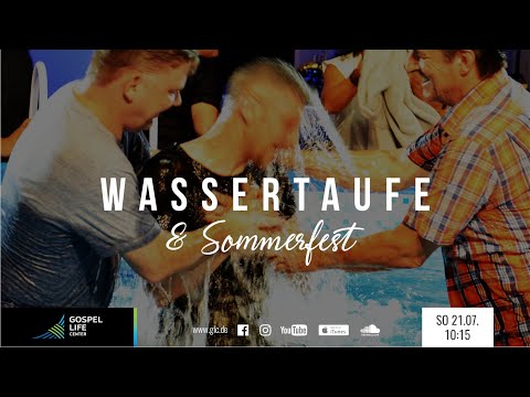 Wassertaufe & Sommerfest | Gottesdienst