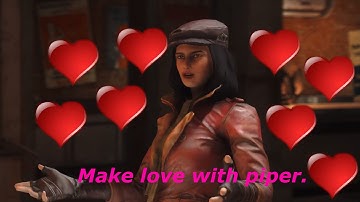 Romancing and sleeping with Piper - Fallout 4