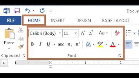 Font Group in MS Word- Part 1 || Formatting of text