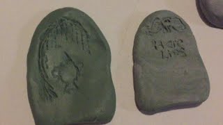 Flossoween - Tombstone Needle Minders -- Urns  and Willows and Death Angels