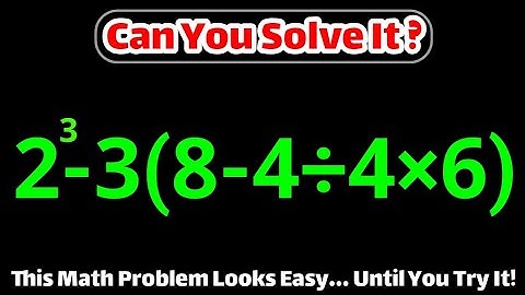 How Can We Use PEMDAS to Solve a Math Question?