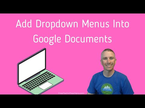 How to Add Dropdown Menus Into Google Documents