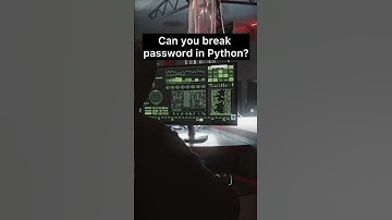 Break Password Using Python (For Ethical Hacking & Security) #EthicalHacking #CyberSecurity #Python
