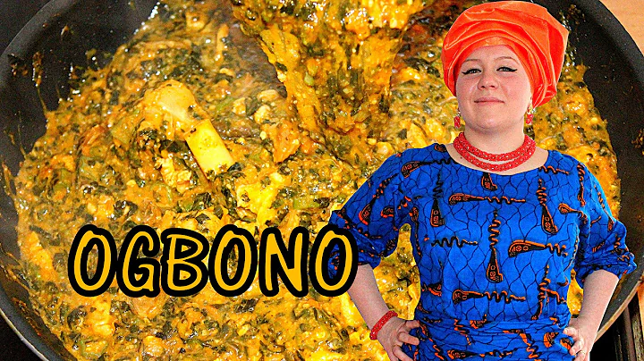 Oyinbo Cooking: Ogbono x Okro Soup Nigerian Food!