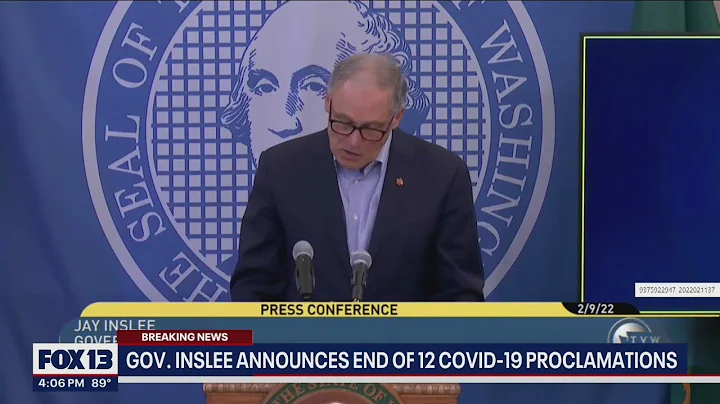 Inslee announces end of most COVID emergency proclamations | FOX 13 Seattle
