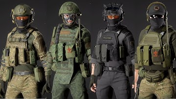Modern Modular Soldier for Unreal Marketplace UE4 UE5 unreal engine