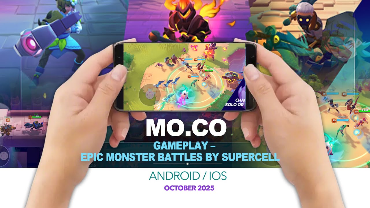 Moco Gameplay mo co Gameplay – Epic Monster Battles by Supercell -Android/iOS - YouTube